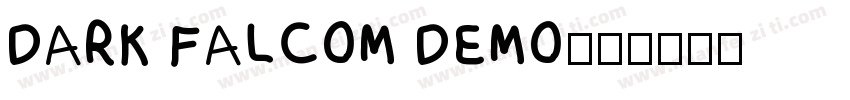 DARK FALCOM DEMO字体转换